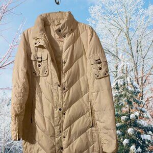 JLO by Jennifer Lopez Puffer Long Winter Coat